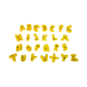 prise escalade enfant osmose lot alphabet jaune 1 prise escalade enfant osmose lot alphabet jaune 1