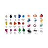 prise escalade enfant osmose lot alphabet couleurs prise escalade enfant osmose lot alphabet couleurs